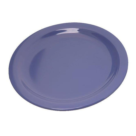 Carlisle 4350314 Dallas Ware 7-1/5" Ocean Blue Melamine Salad Plate