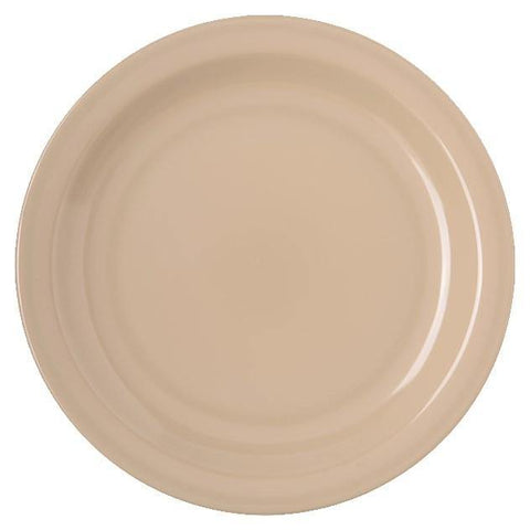 Carlisle 4350325 Dallas Ware 7-1/5" Tan Melamine Salad Plate