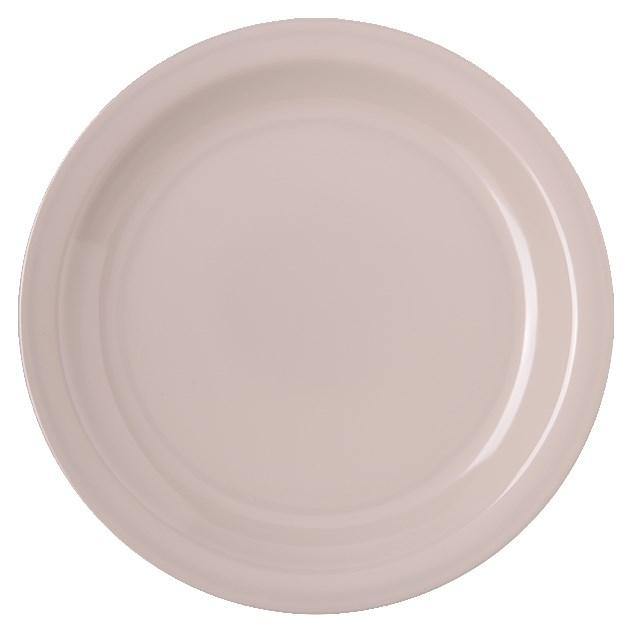 Carlisle 4350342 Dallas Ware 7-1/5" Bone Melamine Salad Plate