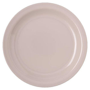 Carlisle 4350342 Dallas Ware 7-1/5" Bone Melamine Salad Plate
