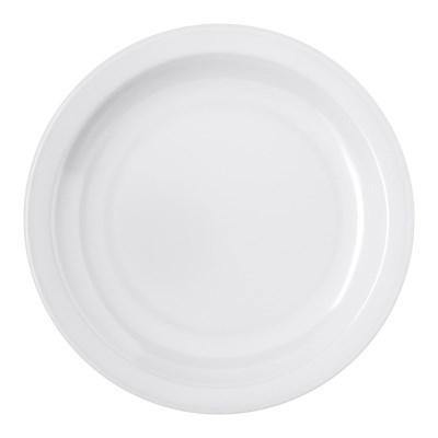 Carlisle 4350402 Dallas Ware 6-1/2" White Melamine Pie Plate