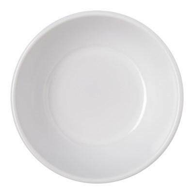 Carlisle 4352102 Dallas Ware 14 Oz., 5-9/20" White Melamine Nappie Bowl