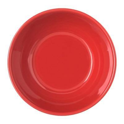 Carlisle 4352105 Dallas Ware 14 Oz., 5-9/20" Red Melamine Nappie Bowl