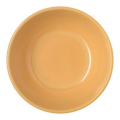 Carlisle 4352122 Dallas Ware 14 Oz., 5-9/20" Honey Yellow Melamine Nappie Bowl