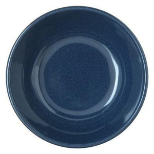 Carlisle 4352135 Dallas Ware 14 Oz., 5-9/20" Café Blue Melamine Nappie Bowl