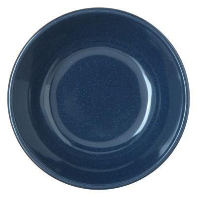 Carlisle 4352135 Dallas Ware 14 Oz., 5-9/20" Café Blue Melamine Nappie Bowl