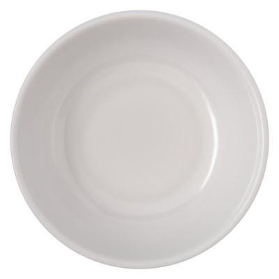 Carlisle 4352502 Dallas Ware 13 Oz., 5-8/25" White Melamine Nappie Bowl