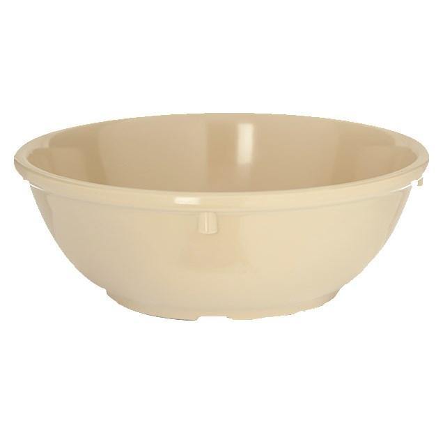Carlisle 4352525 Dallas Ware 13 Oz., 5-8/25" Tan Melamine Nappie Bowl