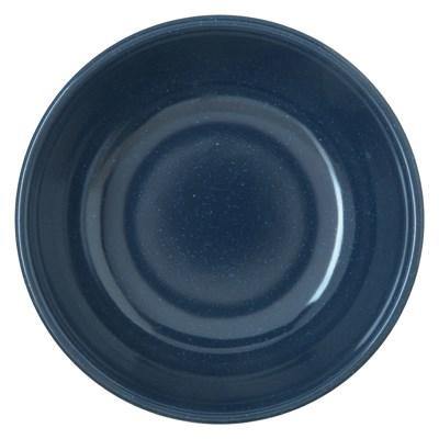 Carlisle 4352535 Dallas Ware 13 Oz., 5-8/25" Café Blue Melamine Nappie Bowl