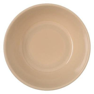 Carlisle 4352825 Dallas Ware 10 Oz., 5" Tan Melamine Nappie Bowl