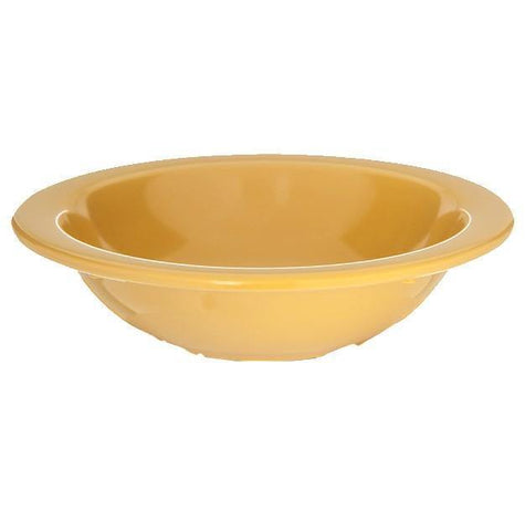 Carlisle 4352922 Dallas Ware 10 Oz., 5-19/20" Honey Yellow Melamine Grapemelamine Fruit Bowl
