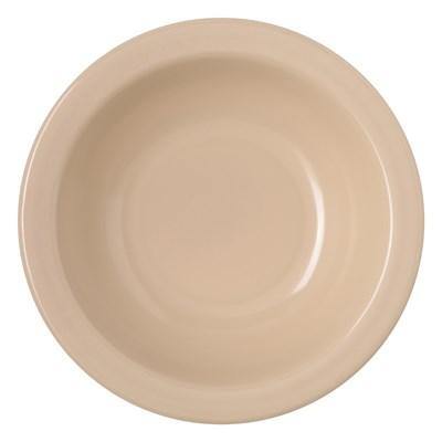 Carlisle 4352925 Dallas Ware 10 Oz., 5-19/20" Tan Melamine Grapemelamine Fruit Bowl