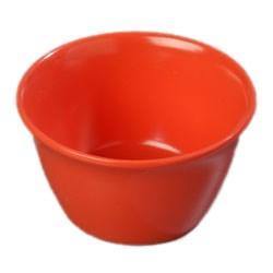 Carlisle 4354052 Dallas Ware 8 Oz., 3-21/25" Sunset Orange Melamine Bouillon Cup