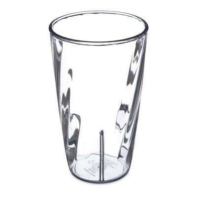 Carlisle 4365507 Lorraine 22 Oz. Clear SAN Plastic Tumbler