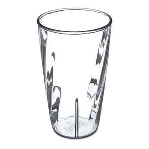 Carlisle 4366207 Swirl 5 Oz. Clear Polycarbonate Tumbler