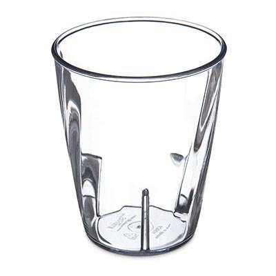 Carlisle 4366407 Swirl 9 Oz. Clear Polycarbonate Tumbler