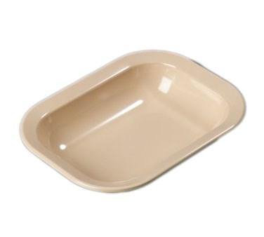 Carlisle 4374525 28 Oz. Tan Melamine Baker/Server Bowl