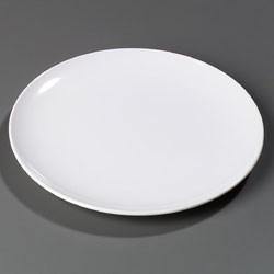 Carlisle 4380002 Epicure 12" White Melamine Plate