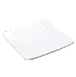 Carlisle 4382202 Epicure 6-1/4" Melamine Dessert Plate, White