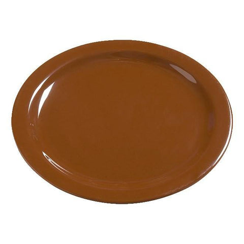 Carlisle 4385043 Dayton 10-1/4" Toffee Melamine Dinner Plate