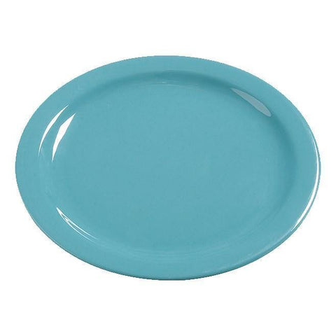 Carlisle 4385063 Dayton 10-1/4" Turquoise Melamine Dinner Plate