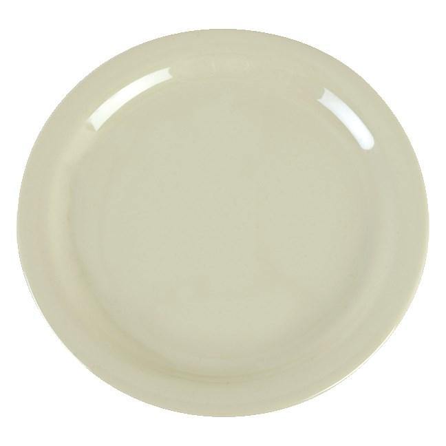 Carlisle 4385206 Dayton 10-1/4" Oatmeal Melamine Dinner Plate