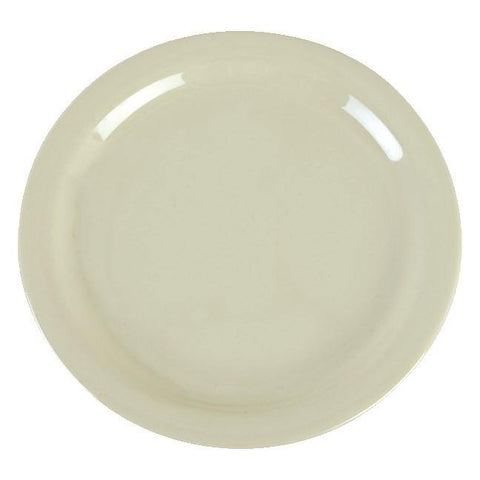 Carlisle 4385206 Dayton 10-1/4" Oatmeal Melamine Dinner Plate