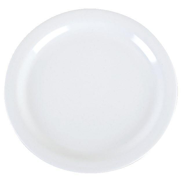 Carlisle 4385237 Dayton 10-1/4" Bavarian Cream Melamine Dinner Plate