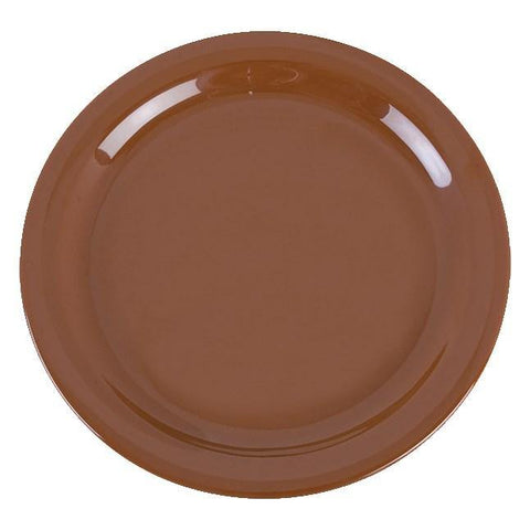 Carlisle 4385243 Dayton 10-1/4" Toffee Melamine Dinner Plate