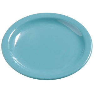 Carlisle 4385463 Dayton 7-1/4" Turquoise Melamine Salad Plate