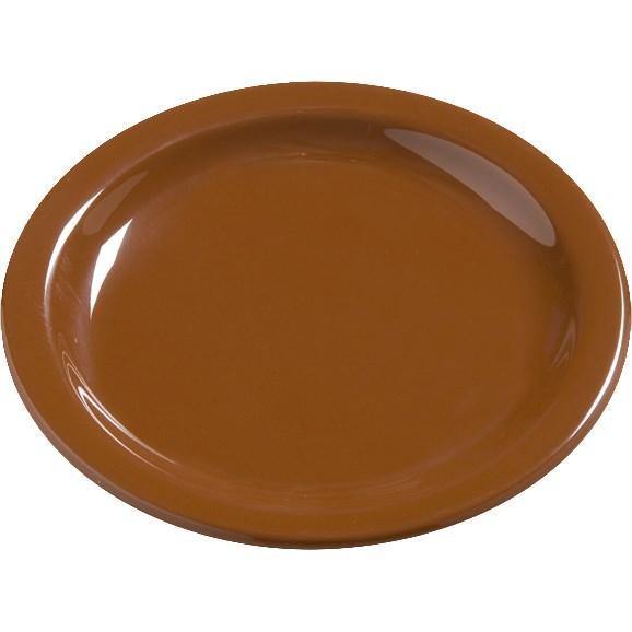 Carlisle 4385643 Dayton 5-1/5" Toffee Melamine Bread & Butter Plate