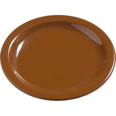 Carlisle 4385643 Dayton 5-1/5" Toffee Melamine Bread & Butter Plate