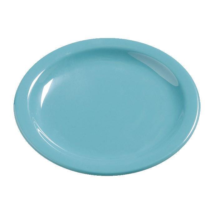 Carlisle 4385663 Dayton 5-1/5" Turquoise Melamine Bread & Butter Plate