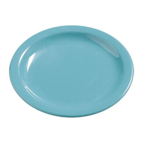 Carlisle 4385663 Dayton 5-1/5" Turquoise Melamine Bread & Butter Plate