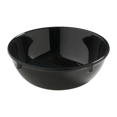 Carlisle 4385803 Dayton 5-3/4" Black Melamine Nappie Bowl