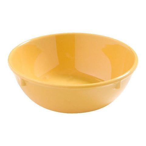 Carlisle 4385822 Dayton 5-3/4" Honey Yellow Melamine Nappie Bowl