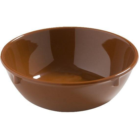 Carlisle 4385843 Dayton 5-3/4" Toffee Melamine Nappie Bowl