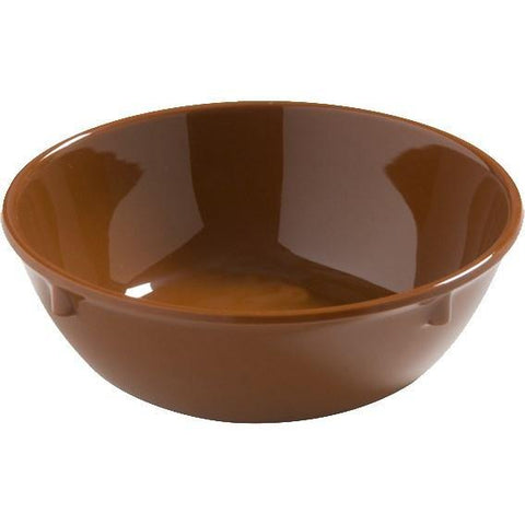 Carlisle 4385843 Dayton 5-3/4" Toffee Melamine Nappie Bowl
