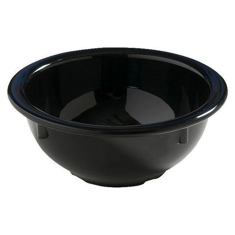 Carlisle 4386003 Dayton 5-1/2" Black Melamine Nappie Bowl