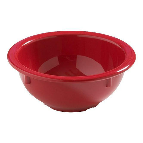 Carlisle 4386005 Dayton 5-1/2" Red Melamine Nappie Bowl