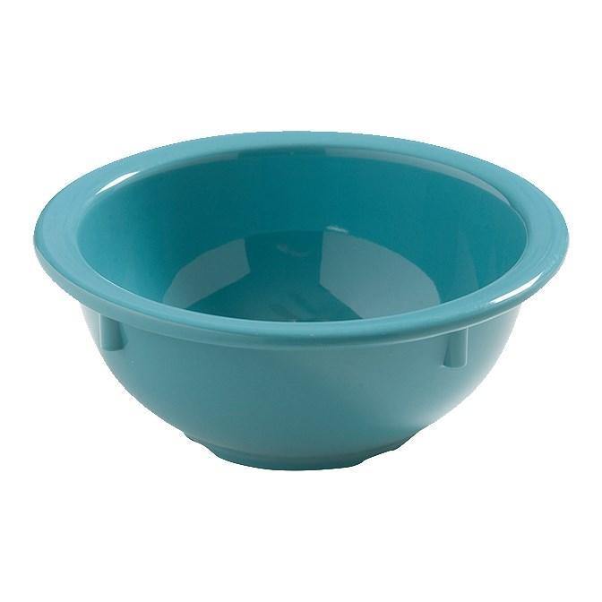 Carlisle 4386063 Dayton 5-1/2" Turquoise Melamine Nappie Bowl