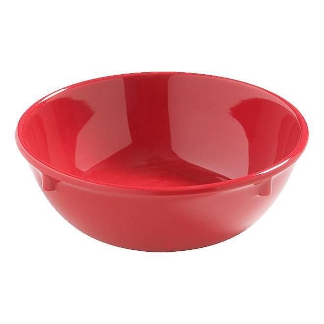 Carlisle 4386205 Dayton 5" Red Melamine Nappie Bowl