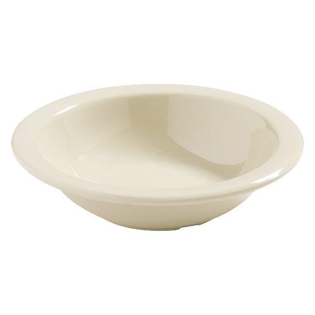 Carlisle 4386406 Dayton 10 Oz. Oatmeal Rimmed Grapefruit Bowl