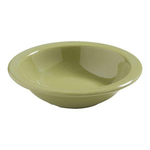 Carlisle 4386482 Dayton 10 Oz. Wasabi Rimmed Grapefruit Bowl