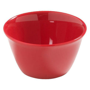 Carlisle 4386805 Dayton 8 Oz. Red Melamine Bouillon Cup