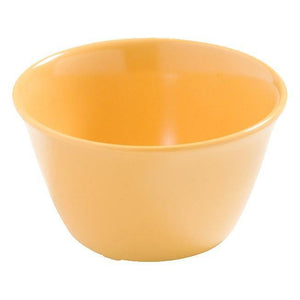 Carlisle 4386822 Dayton 8 Oz. Honey Yellow Melamine Bouillon Cup