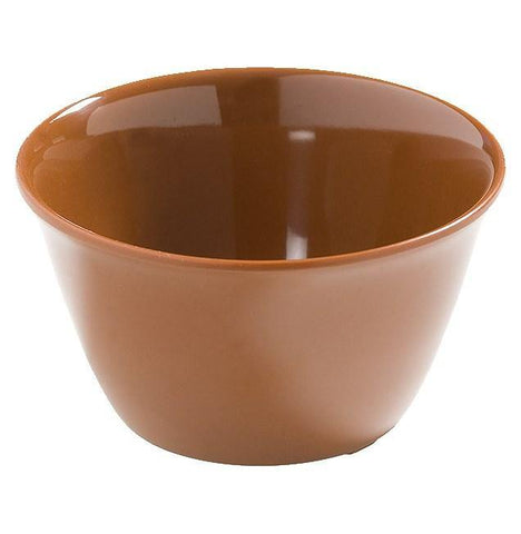 Carlisle 4386843 Dayton 8 Oz. Toffee Melamine Bouillon Cup