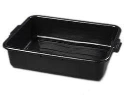 Carlisle 4401003 Comfort Curve Bus Box - 20" X 15" X 5", Black Plastic