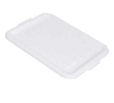 Carlisle 4401202 Comfort Curve Bus Box Lid - 20" X 15" X 3/4", White