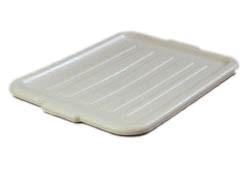Carlisle 4401223 Comfort Curve Bus Box Lid - 20" X 15" X 3/4", Gray